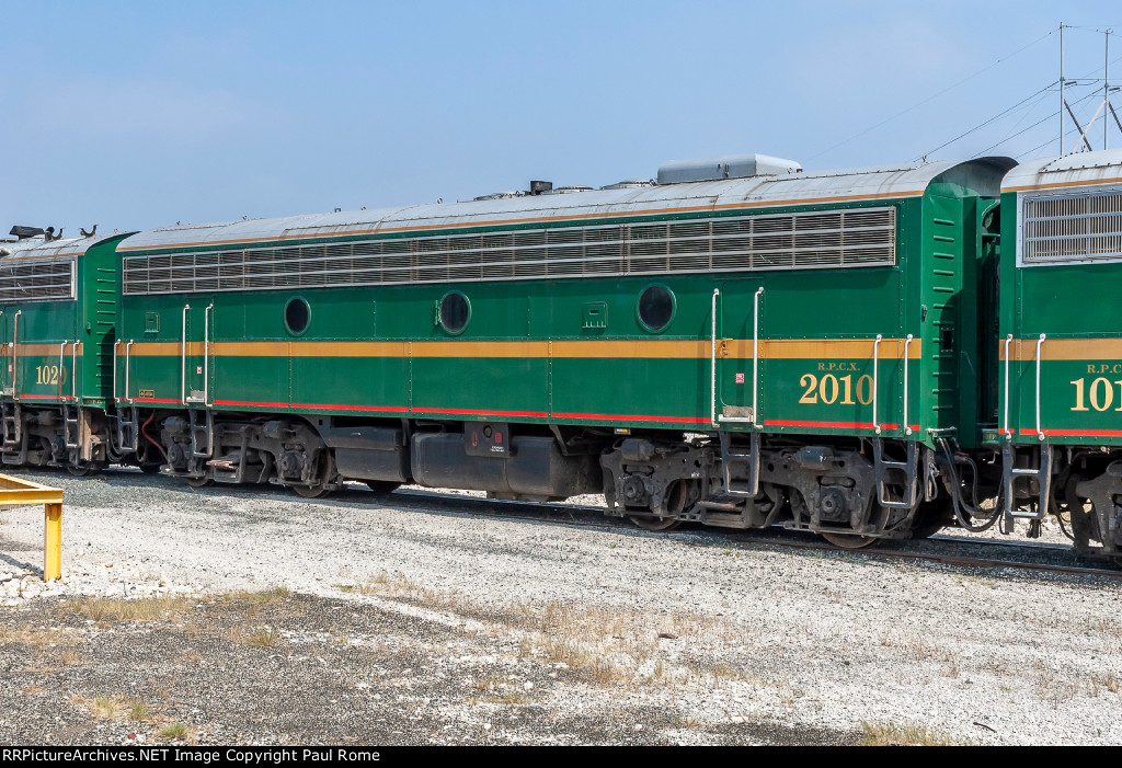RPCX 2010, EMD F7B ex CGW 113D, RailCruise America Excursion Train at KCS Knoche Yard